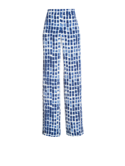 Stamp Print Silk Sienna Pant