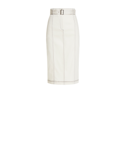 Denim Stitched Skirt