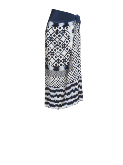 Ethnic Tonal Scarf Square Sarong