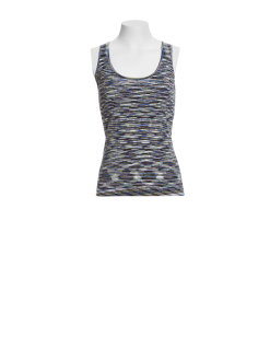 Mixed Stripe Space Dyed Tank