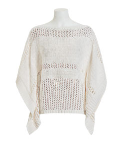 Pointelle Poncho